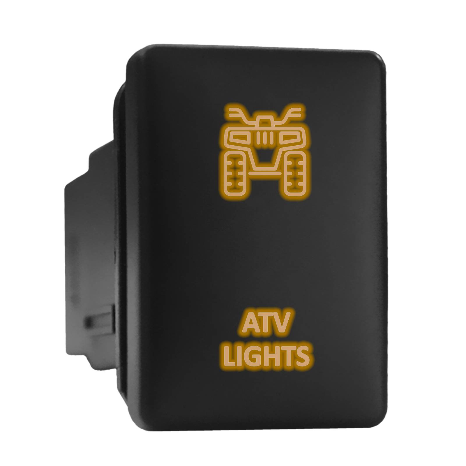 Atv Buttons ATV LIGHTS Symbol Push Button with Wiring Kit ON-OFF Switch fit for ...