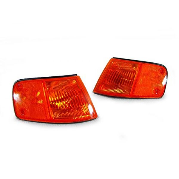 DEPO 1988-1989 Honda CRX US/Canada Specs Front Amber Corner Lights Set