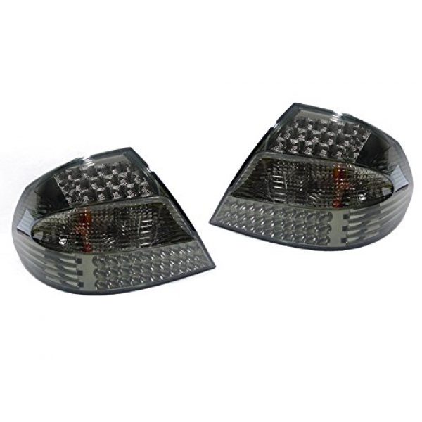DEPO 2003-2009 Mercedes Benz W209 CLK 320/350 / 500 All Smoke LED Rear Tail Lights Set