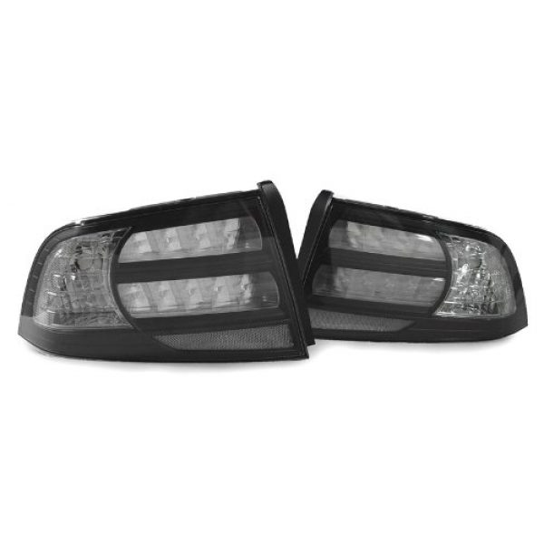 DEPO 2004-2008 Acura TL / Type-S Black / Clear Tail light Cover Set