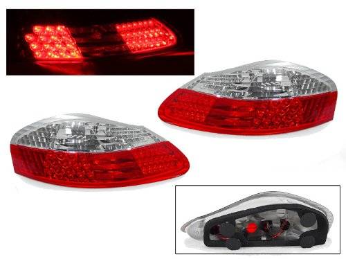 FIT 1997-2004 PORSCHE BOXSTER 986 SMOKE LENS LED THIRD 3RD BRAKE STOP TAIL LIGHT