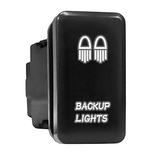 BACKUP LIGHTS Symbol Push Button with Wiring Kit ONOFF Switch fit for