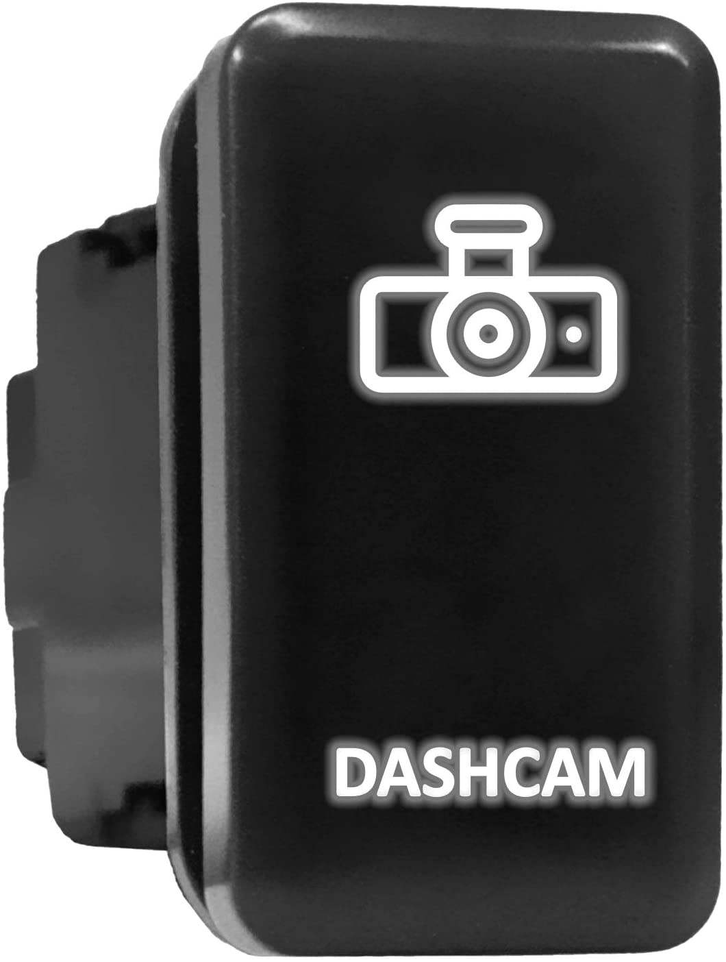 DASHCAM Symbol Push Button with Wiring Kit ONOFF Switch fit for Toyota