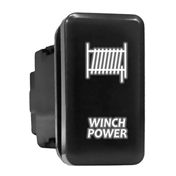 WINCH POWER Symbol Push Button with Wiring Kit ONOFF Switch fit for